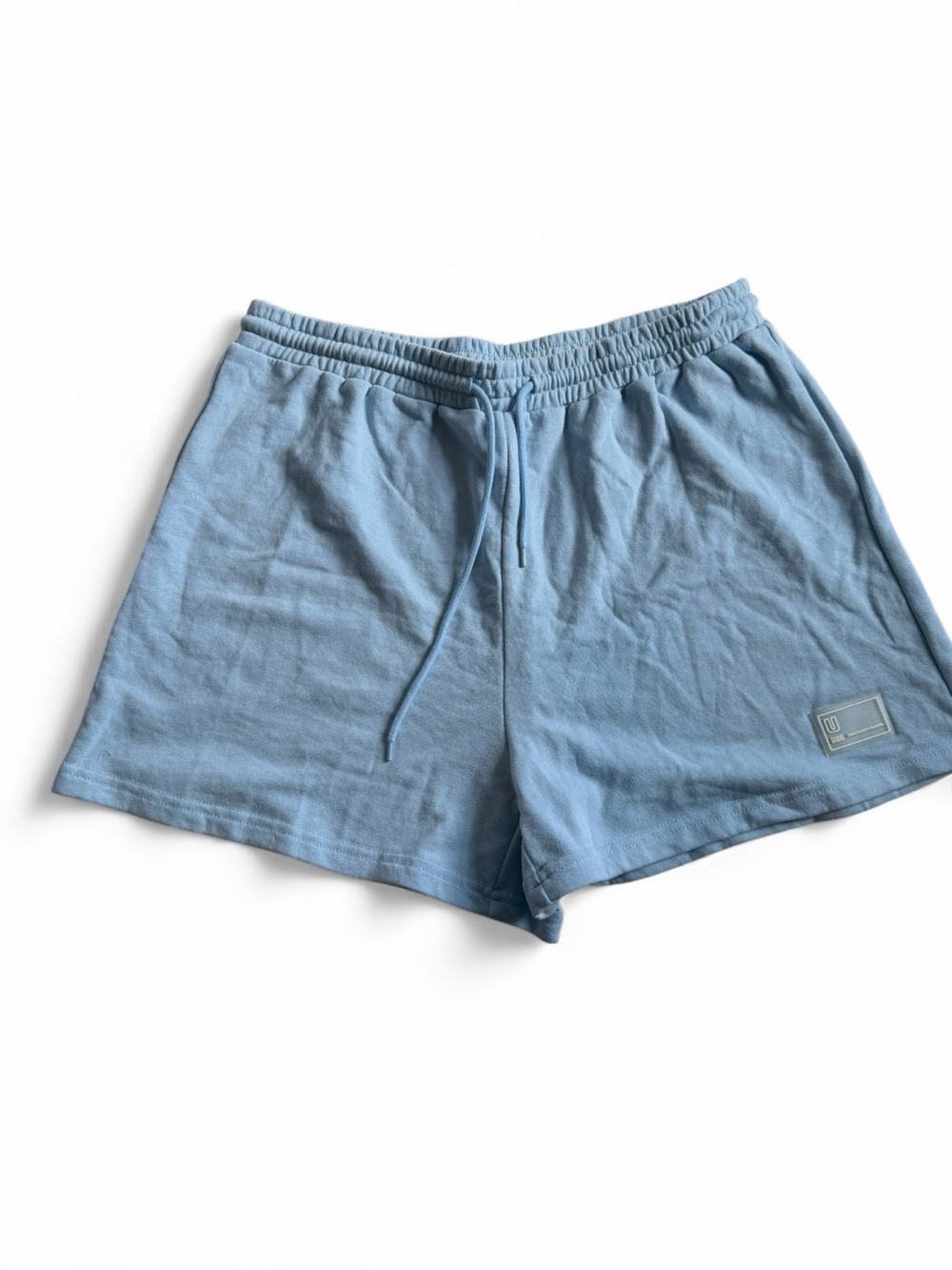 Casual Women's Athletic Shorts in Dusty Blue